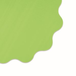 SOTTOVASI MARGHERITA MILLERIGHE 40MY D70 50PZ verde-pisello (Cod. 30885-09)