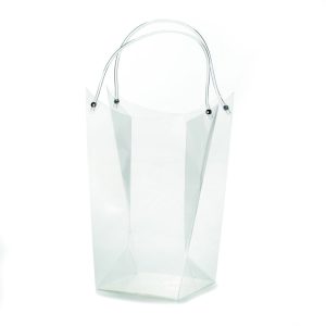BORSA PPL TRASPARENTE 23X33-15X15 cm   (Cod. 38012-01)