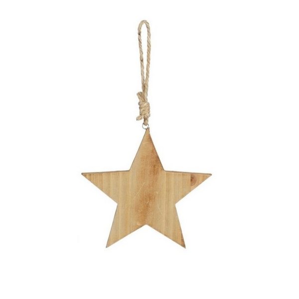 DECORAZIONE DA APPENDERE 15X15 CM stella (Cod. 38206-03)