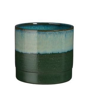 VASO OLOF H.20 D.22 CM verde-scuro (Cod. 38169-02)