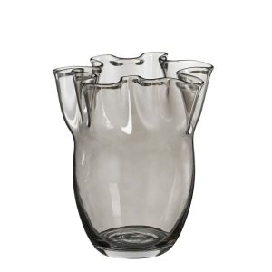 VASO VETRO POLLIE H.26 D.20 CM  (Cod. 38216-01)