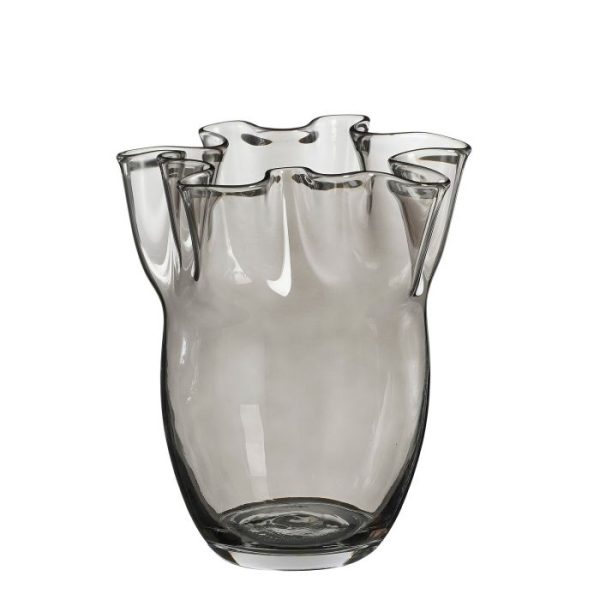 VASO VETRO POLLIE H.26 D.20 CM  (Cod. 38216-01)