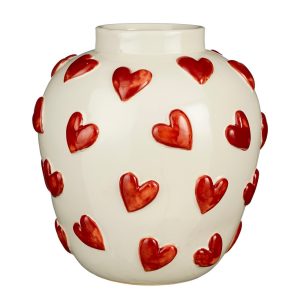 VASO HEARTS H32,5 D30 CM  (Cod. 38223-01)