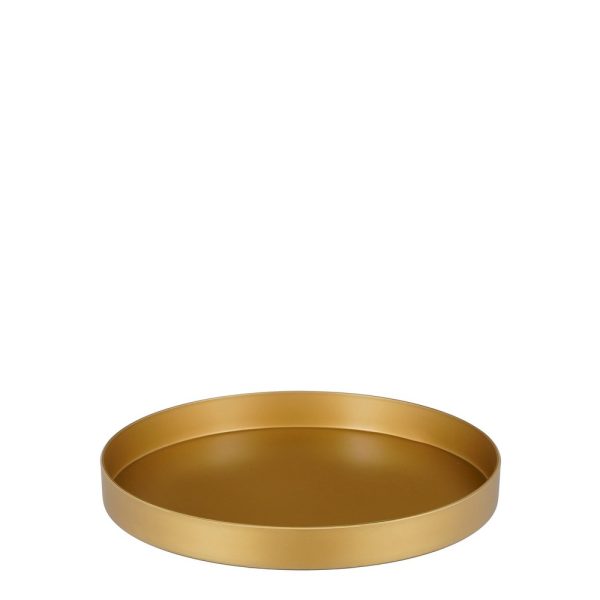 PIATTO MILA DECORATION GOLD D27 CM  (Cod. 38214-01)