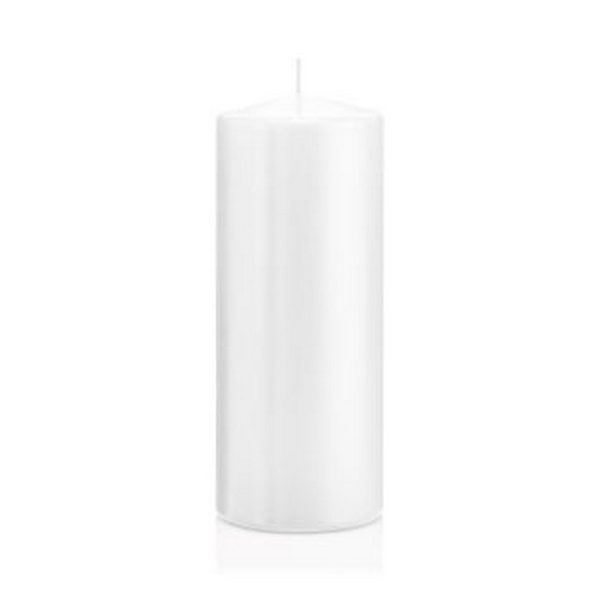 CANDELA MOCCOLO D8 H20 CM bianco (Cod. 35636-02)