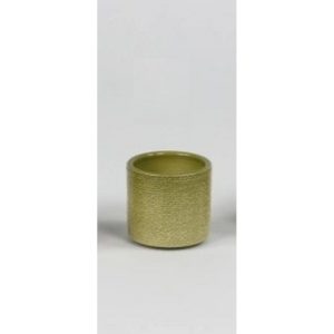 PORTAVASO CERAMICA LUCIDO PER VASO D.6 CM verde-oliva (Cod. 38150-01)