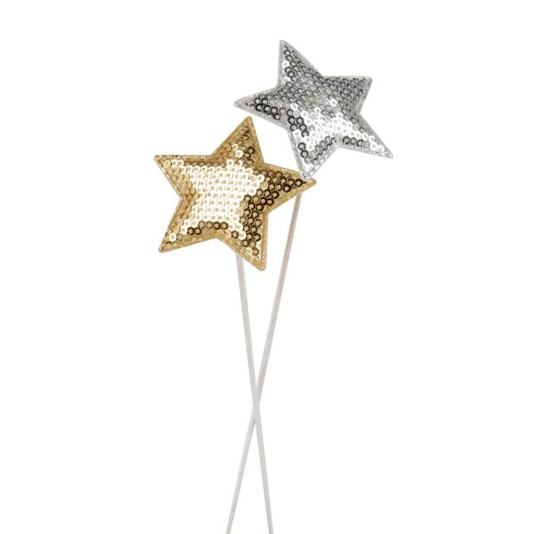 SET 18 PZ. PICK STELLE SHINY 27,8 CM  (Cod. 38383-01)