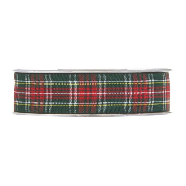 NASTRO TARTAN 20MM X 20MT.  rosso-verde (Cod. 38165-03)