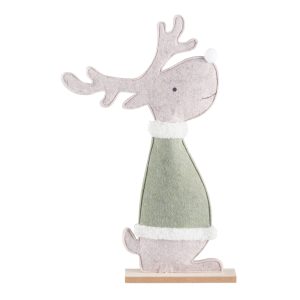 RENNA DECORATIVA 48X31X5 CM verde (Cod. 38243-01)