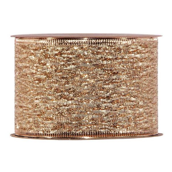 NASTRO APOLLINE MM.63X10MT  rose-gold- (Cod. 38098-03)