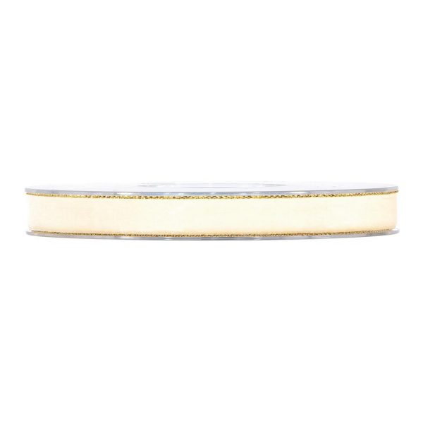 NASTRO VELVET DREAM MM.9X20MT crema (Cod. 38114-01)