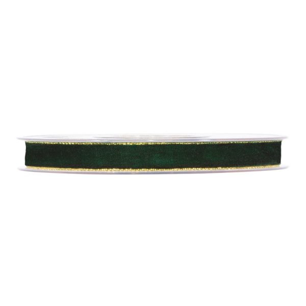 NASTRO VELVET DREAM MM.9X20MT verde (Cod. 38114-08)