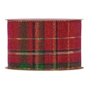 NASTRO BRIGHT SCOTLAND MM.63X10MT rosso (Cod. 38141-01)