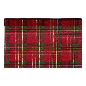 ROTOLO BRIGHT SCOTLAND CM 48 X 5 MT. rosso (Cod. 38142-01)
