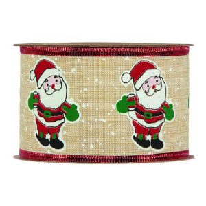 NASTRO FUNNY SANTA MM.63X10MT  (Cod. 38145-01)