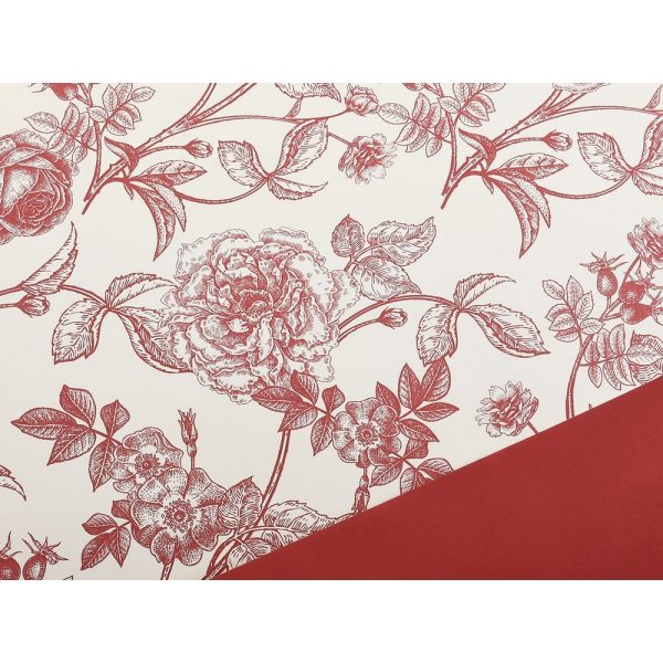 BOBINA ROSA CANINA 1X25 MT panna-bordeaux (Cod. 38320-03)
