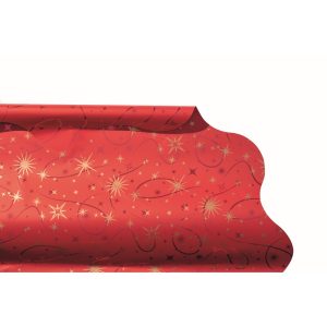 50 PZ. SOTTOVASI ORIONE 35MY D.60 CM rosso (Cod. 38331-03)