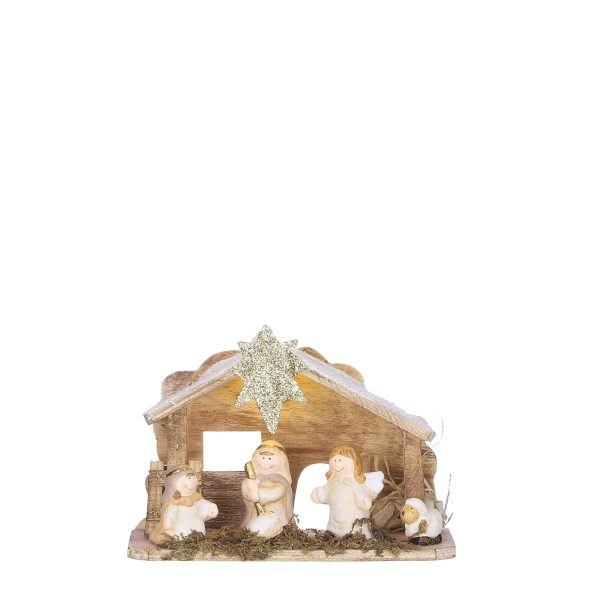 DECORAZIONE PRESEPE 22,5X8X16 CM  (Cod. 38664-01)