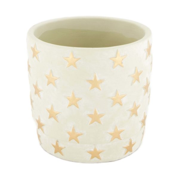 VASO STELLE 15X15X14 CM  (Cod. 38440-01)