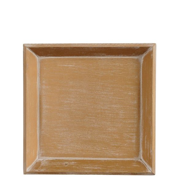 VASSOIO 25,5X25,5X3 CM oro (Cod. 38518-02)