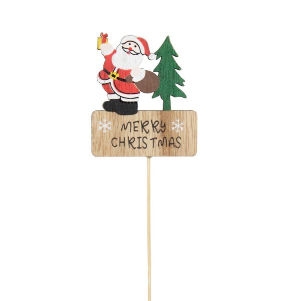 SET 12 PZ. PICK MERRY XMAS 27,7 CM  (Cod. 38614-01)