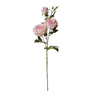 RAMO ROSA CABBAGE 3 BOCCIOLI 80CM  rosa-chiaro (Cod. 38509-01)