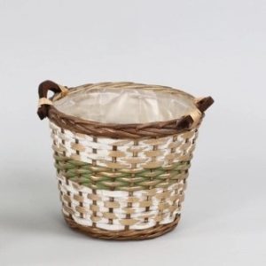 PORTAVASO VIMINI PER VASO 20 CM TONDO  (Cod. 38659-01)