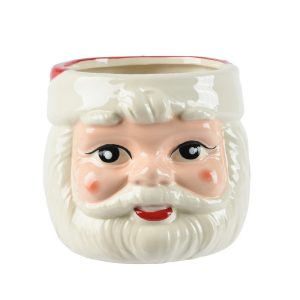 VASO BABBO NATALE 14,4X13,5X11,2 CM  (Cod. 38484-01)