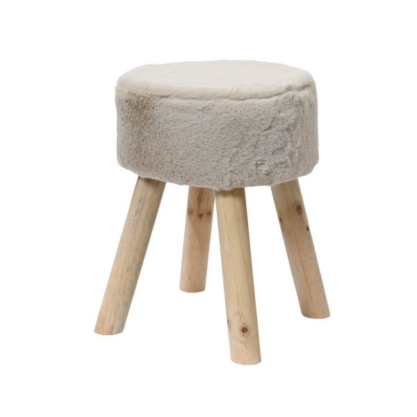 SGABELLO INDOOR D30 H38 CM beige (Cod. 38479-01)