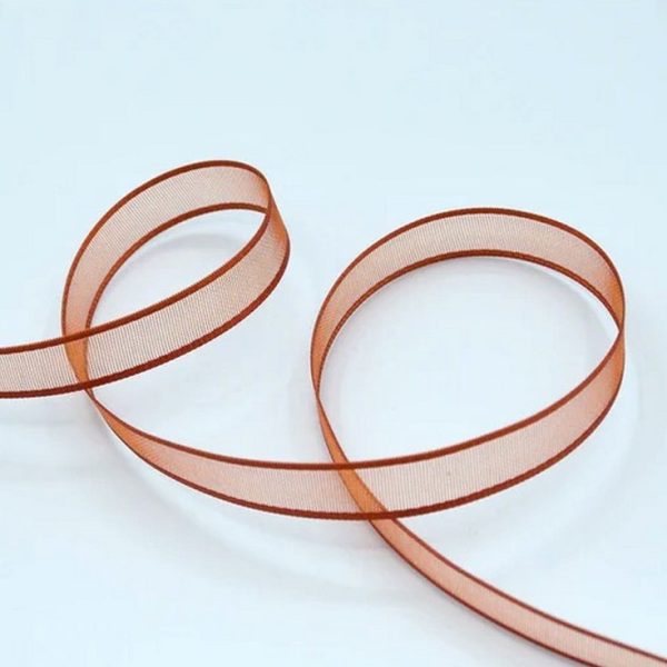 NASTRO VELO BORDI RASO MM.10 MT.50 rame (Cod. 1051-12)