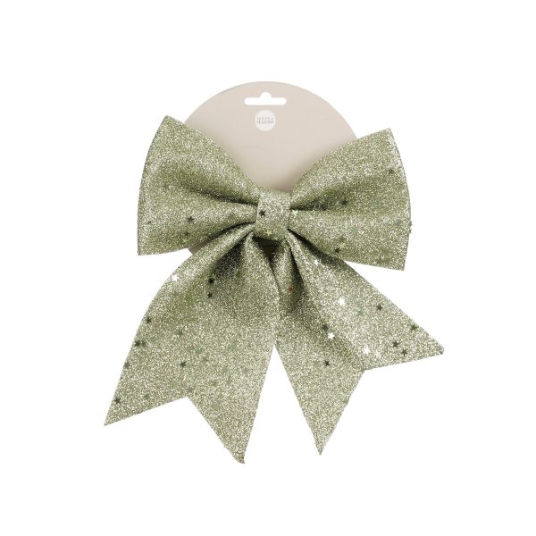 FIOCCO GLITTER E STELLE 20X24 CM menta (Cod. 38694-02)