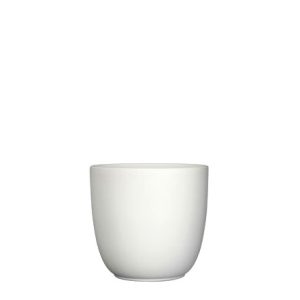 VASO TUSCA H14 D14,5CM  bianco-opaco (Cod. 16909-05)