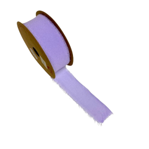 NASTRO CHIFFON SFRANGIATO SOPHIE MM 40 MT 15 lilla (Cod. 37604-04)