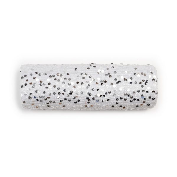 RUNNER SAGITTARIO 25CM 3MT bianco-argento (Cod. 38791-03)