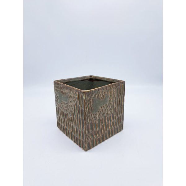 CASPO' QUADRO PICCOLO 10,5X10,5X10,8 CM verde-scuro (Cod. 38806-02)
