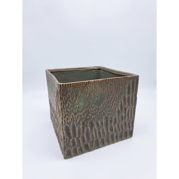 CASPO' QUADRO GRANDE 17,3X17,3X15,5 CM verde-scuro (Cod. 38808-02)