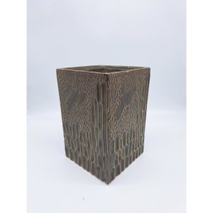 VASO ALTO QUADRO PICCOLO 13,5X13,5X20,2 CM verde-scuro (Cod. 38809-02)