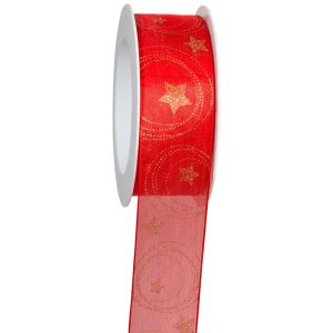 PP44 NASTRO MIDNIGHT STAR MM40 MT15 rosso-oro (Cod. 38778-02)