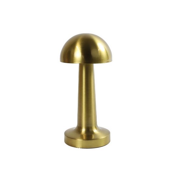 LAMPADA DA TAVOLO DORATA LAMPA  9X9XH21 CM  (Cod. 38839-01)