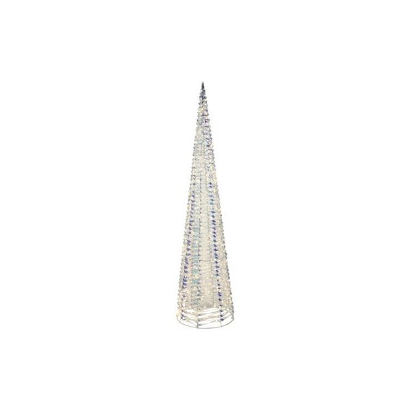 CONO LED MAGIC IRIDESCENTE 25X25X100 CM  (Cod. 38864-01)