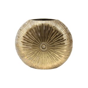 VASO PIPPA GOLD 31X9,5XH27,5 CM  (Cod. 38865-01)