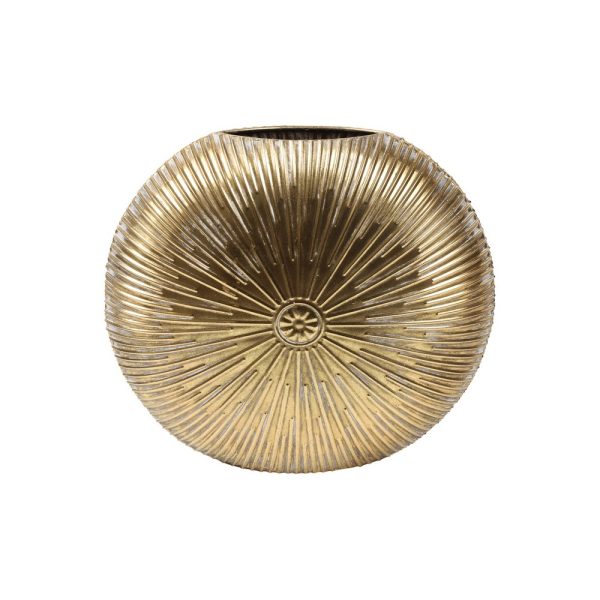 VASO PIPPA GOLD 35,5X11XH32 CM  (Cod. 38866-01)