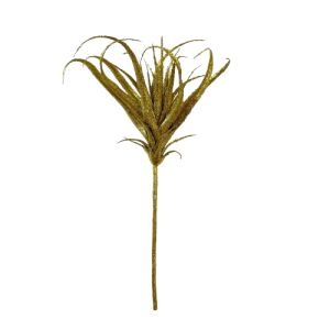 TILLANDSIA GLITTER ORO 35 CM  (Cod. 15805-01)