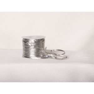 FETTUCCINA LUREX 100M argento (Cod. 38786-01)
