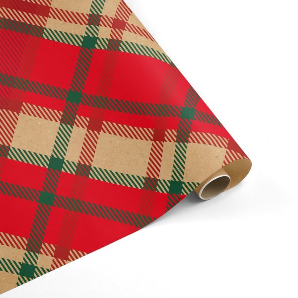 BOBINA B&P TARTAN KRAFT H100X25  (Cod. 38875-01)