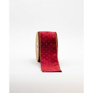 NASTRO LES POIS MM65 X 10MT bordeaux (Cod. 38880-04)