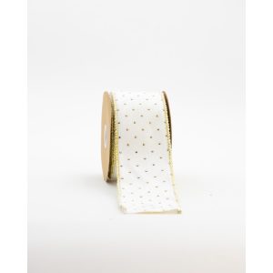NASTRO LES POIS MM65 X 10MT bianco-antico (Cod. 38880-05)