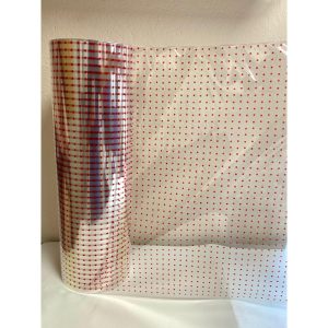 ROTOLO PPL MONOPIEGA STAMPATO 0,50X250 MT pois-rosso (Cod. 108-10)