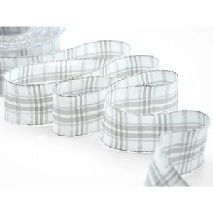 NASTRO NOEL 40MM 20MT grigio-perla (Cod. 27282-05)