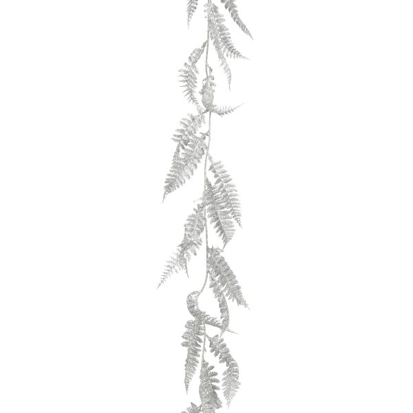 FESTONE MINI FELCE GLITTER 180CM argento (Cod. 39049-02)